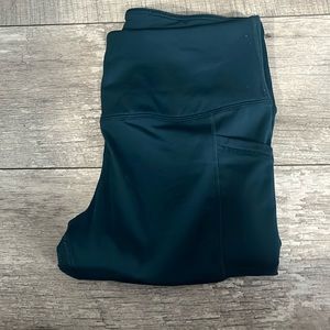 Fleece lined 90 degree leggings